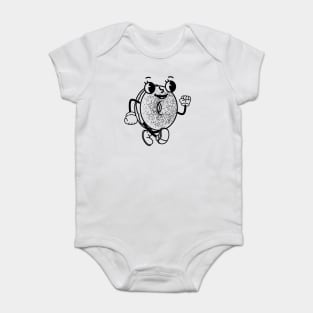 Bagel Mascot Baby Bodysuit